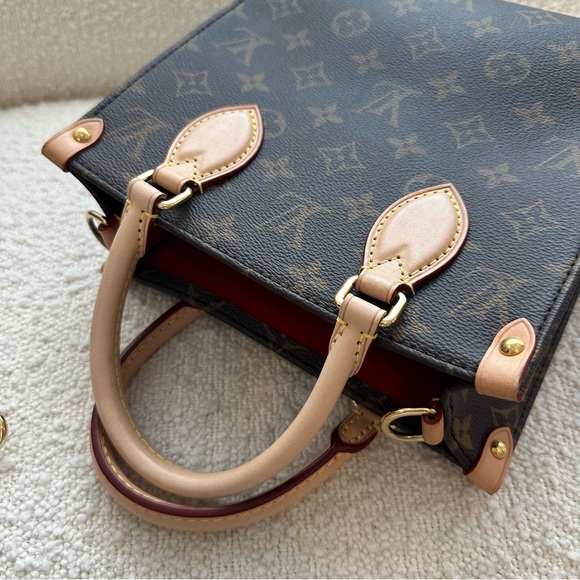 ❌ SOLD ❌ Louis Vuitton Monogram Sac Plat BB Handbag Crossbody - Picture 8 of 15